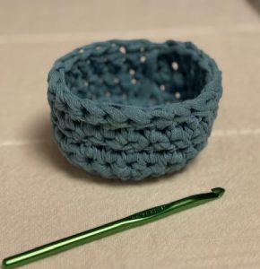 crochet bowl